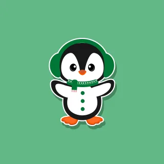 Bird Nature Penguin Stickdatei