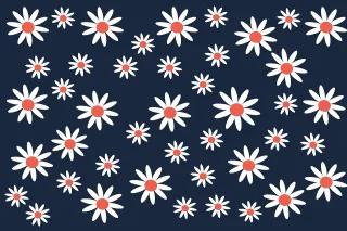Floral background Flower wallpaper Nature Stickdatei