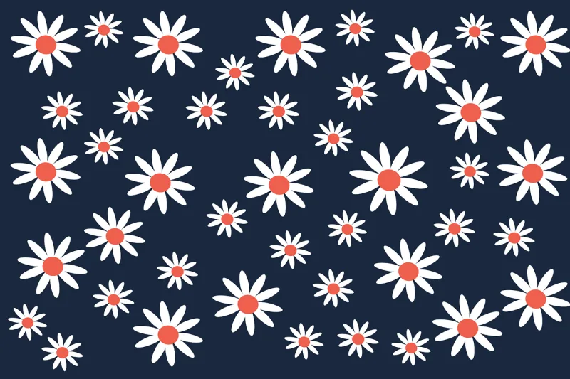 Floral background Flower wallpaper Nature Stickdatei – Blumen