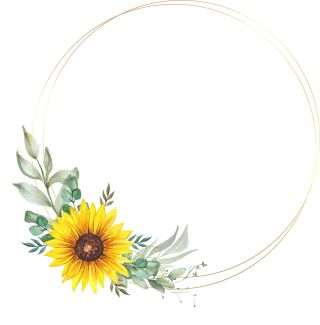 Frame Decorate Flower Stickdatei – Blumen