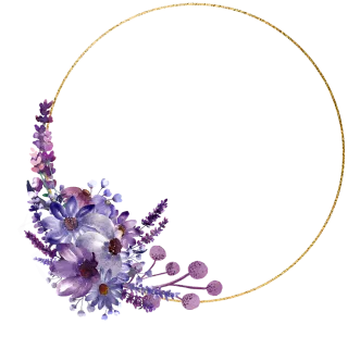 Frame Flowers Decorate Stickdatei – Herzen & Liebe