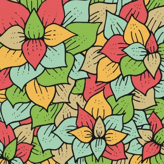 Floral Beautiful wallpaper Floral background Stickdatei – Blumen