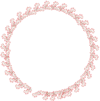 Frame Decorate Flowers Stickdatei – Blumen