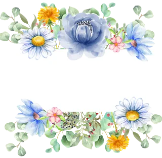 Flower Spring Nature Stickdatei – Herzen & Liebe