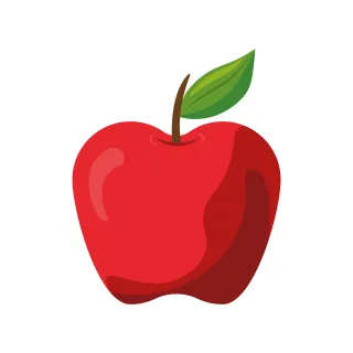Fruit Apple Healthy Stickdatei