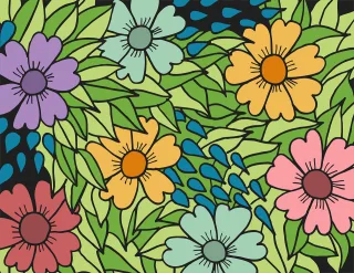 Flowers Beautiful wallpaper Nature Stickdatei