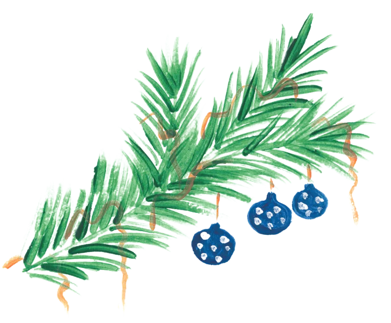 Christmas Ornament Decorations Stickdatei – Weihnachten