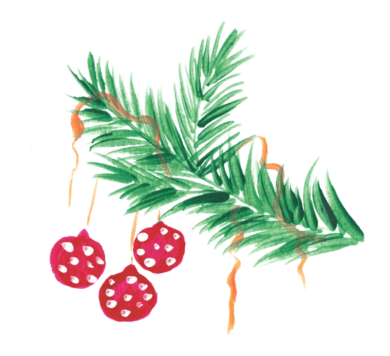 Christmas Decoration Design Stickdatei – Weihnachten