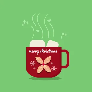 Merry christmas Winter Cup Stickdatei