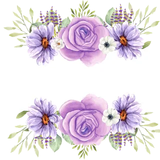 Copy space Flowers Decorate Stickdatei