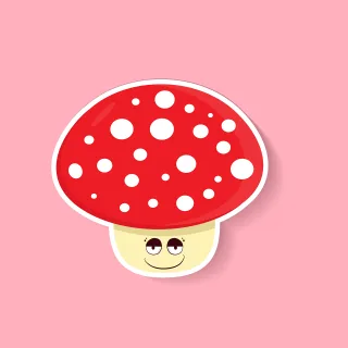 Mushroom Cartoon mushroom Clipart Stickdatei