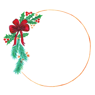Christmas Christmas circle Christmas wreath Stickdatei