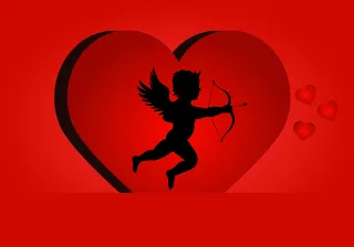 Valentine's day Heart Cupid Stickdatei