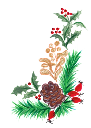 Christmas Design Wreath Stickdatei