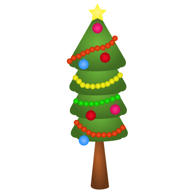 Christmas tree Decor Christmas Stickdatei – Weihnachten