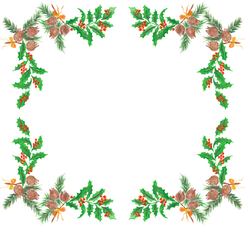 Christmas Design Wreath Stickdatei – Weihnachten