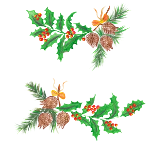 Christmas Design Wreath Stickdatei