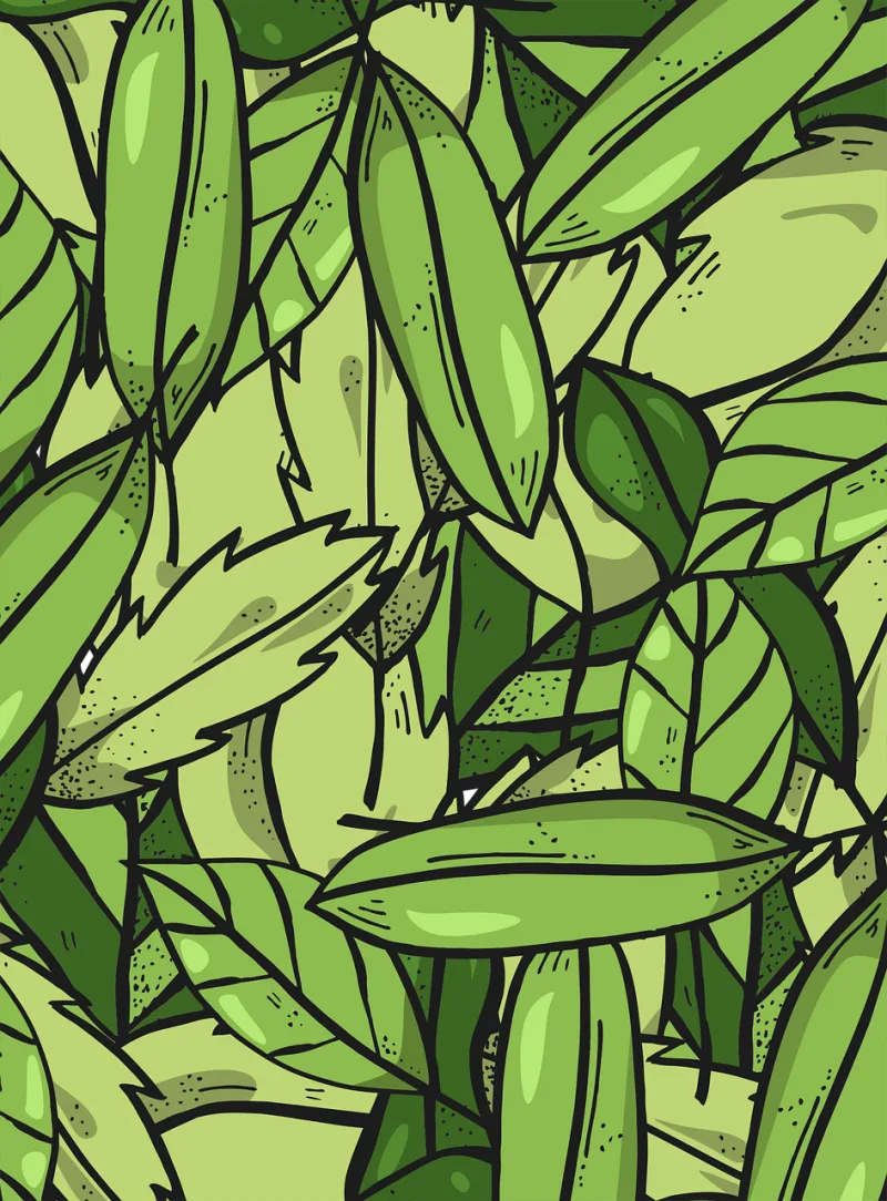 Leaves Foliage Tree Stickdatei – Natur