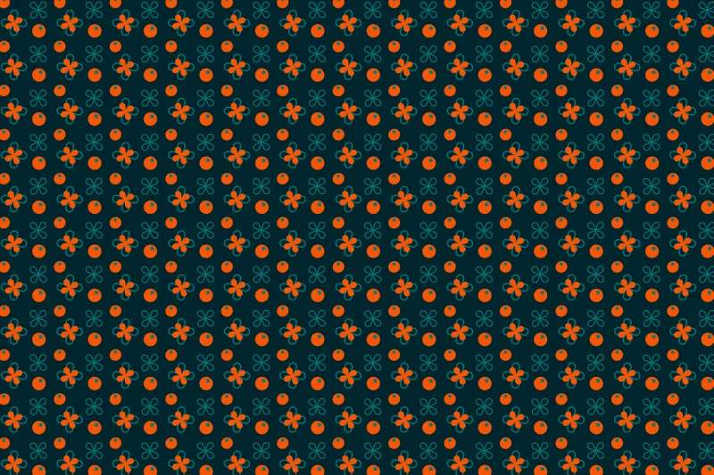 Background Pattern Flowers Stickdatei – Blumen