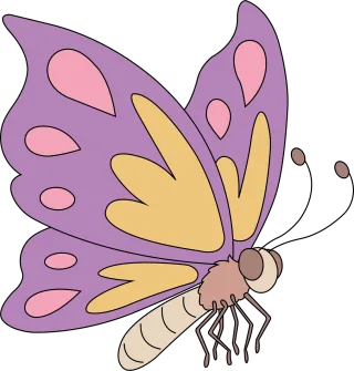 Insect Butterfly Entomology Stickdatei – Tiere