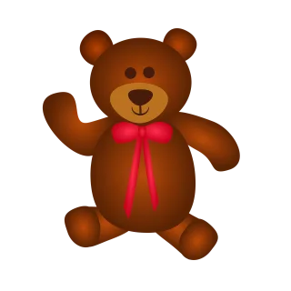Animal Teddy bear Nature Stickdatei