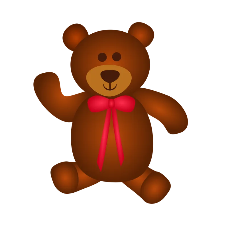 Animal Teddy bear Nature Stickdatei – Kinder