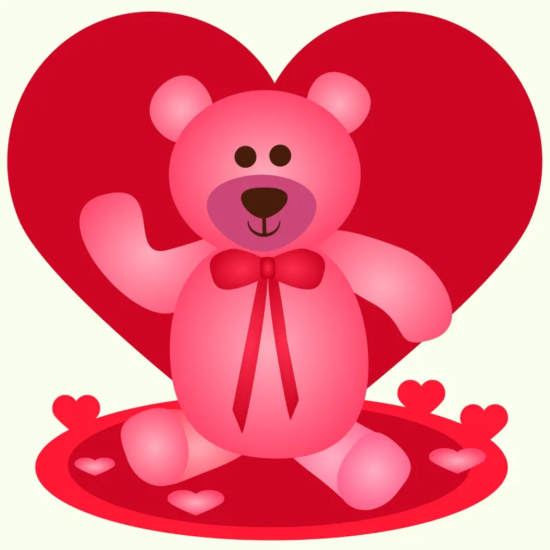 Teddy bear Stuffed animal Design Stickdatei – Kinder
