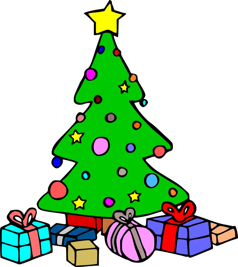 Christmas tree Tree Drawing Stickdatei – Weihnachten