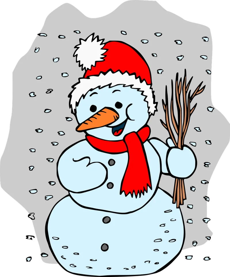 Snowman Snow Christmas Stickdatei – Weihnachten