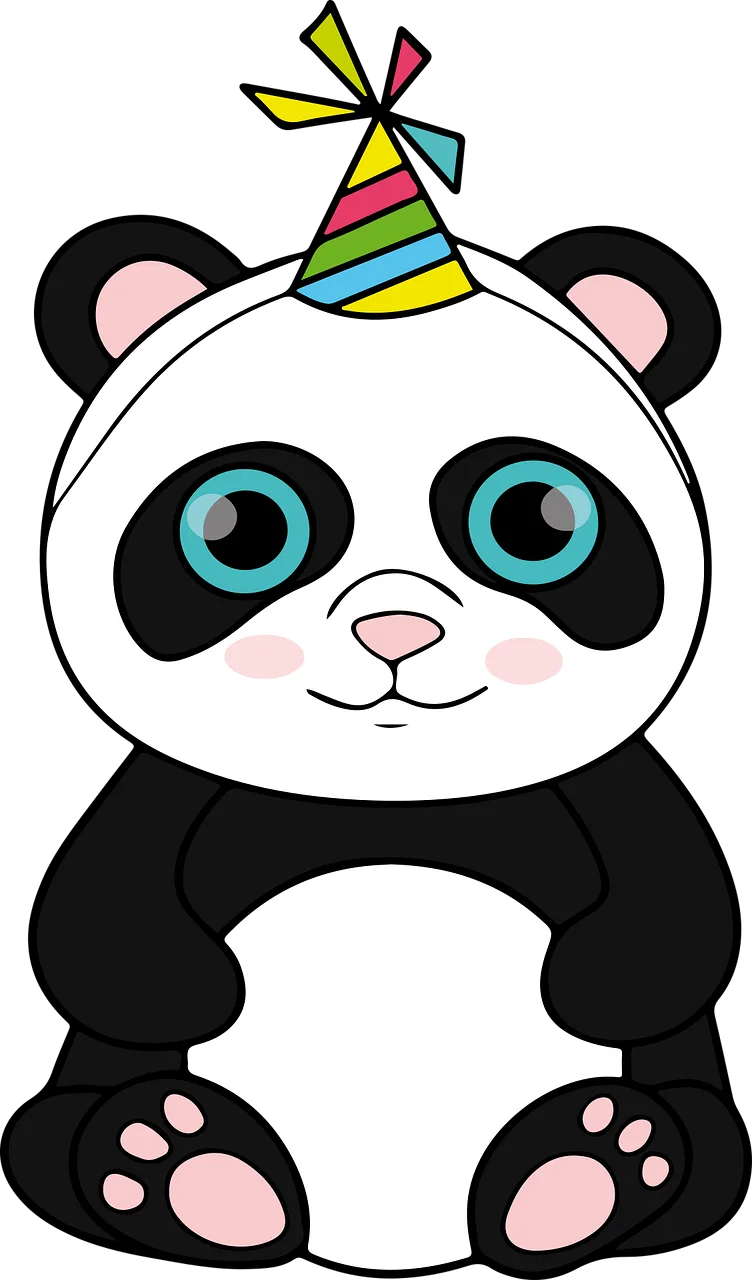 Animal Panda Holiday Stickdatei – Tiere