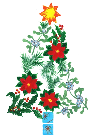 Christmas tree Nature Tree Stickdatei