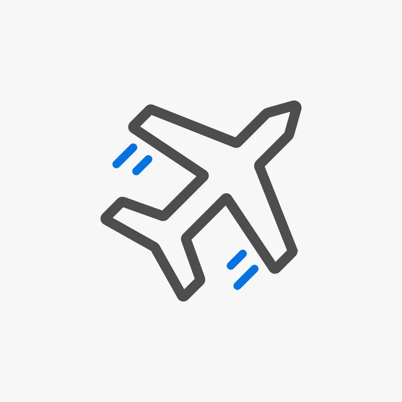 Airplane icon Plane icon Travel icon Stickdatei – Fahrzeuge