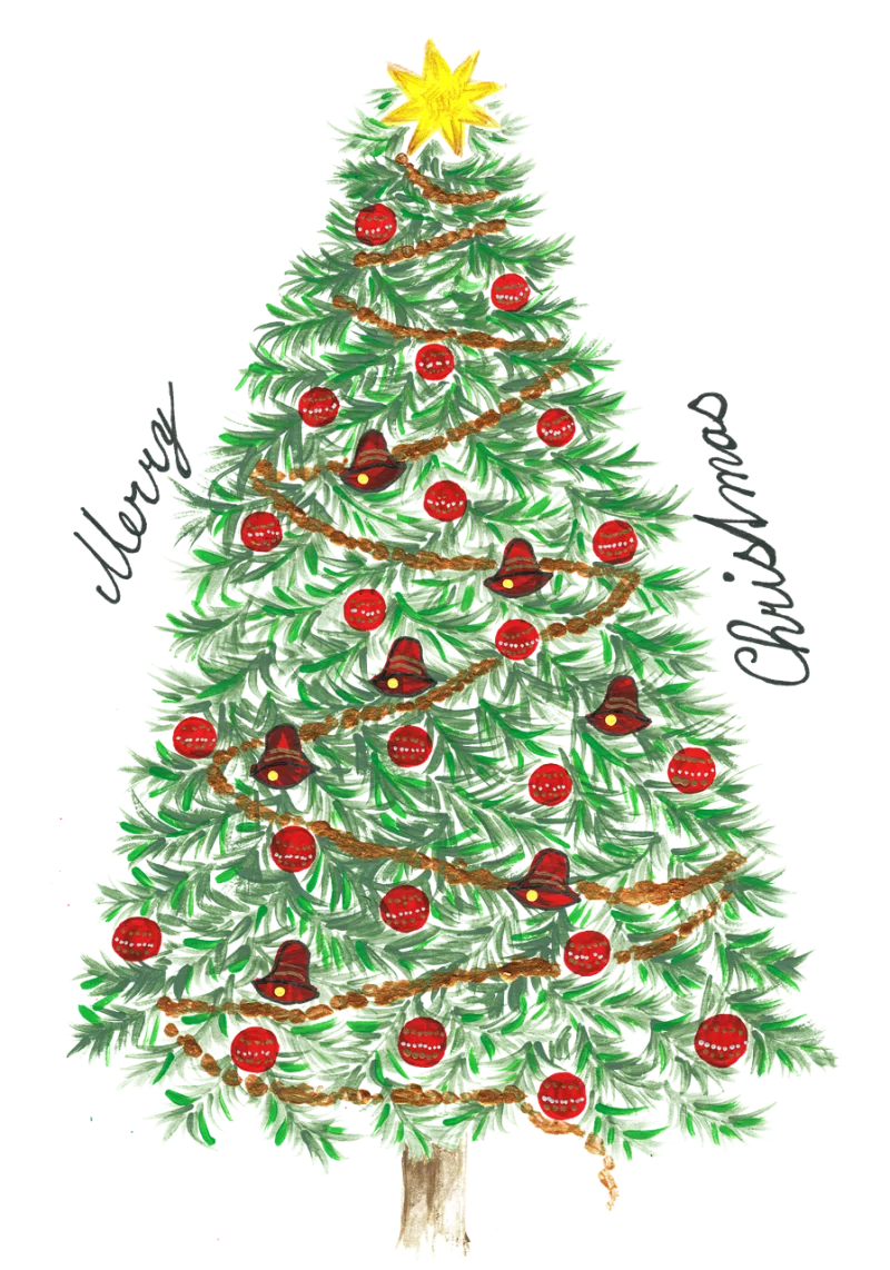 Christmas tree Christmas Ornament Stickdatei – Weihnachten