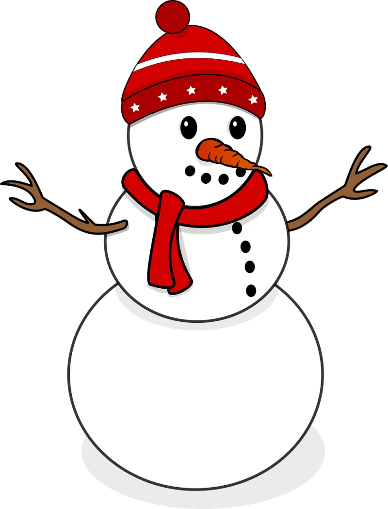 Snowman Snow Christmas Stickdatei – Weihnachten