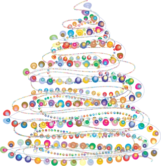 Christmas tree Christmas Festive Stickdatei