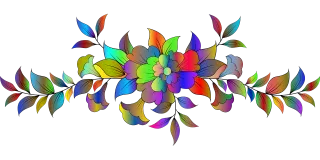 Floral Flowers Decorative Stickdatei