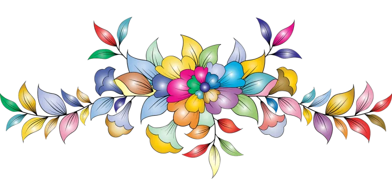 Floral Decorative Decoration Stickdatei – Kinder
