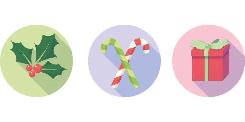 Christmas Decoration Present Stickdatei – Weihnachten