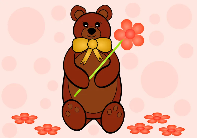 Teddy bear Stuffed toy Greeting card Stickdatei – Kinder