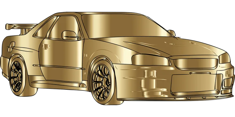 Car Vehicle Transportation Stickdatei – Fahrzeuge