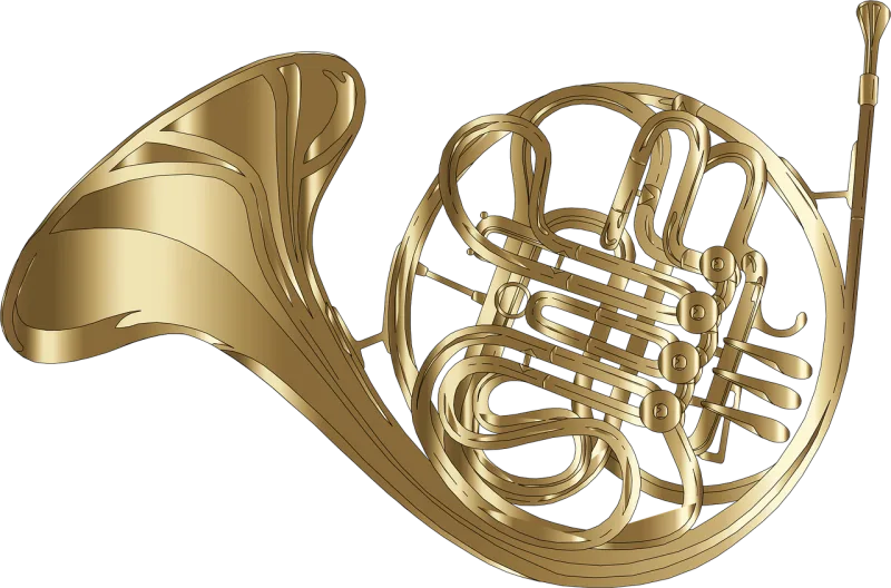 French horn Musical instrument Music Stickdatei – Musik