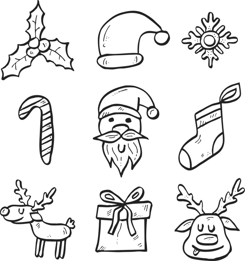 Christmas Holiday Gift Stickdatei – Weihnachten