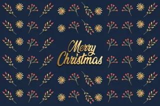 Merry Holiday Christmas Stickdatei