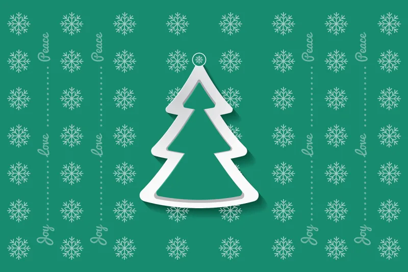 Christmas tree Holiday Season Stickdatei – Weihnachten