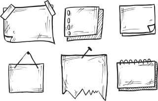 Icon Drawing List Stickdatei – Musik