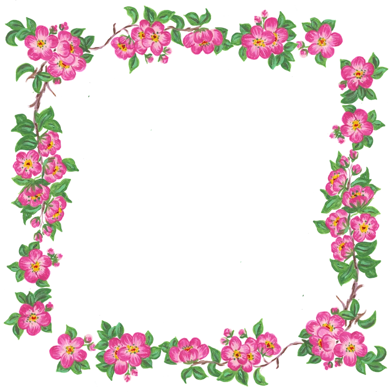 Flowers Nature Cherry blossoms Stickdatei – Blumen