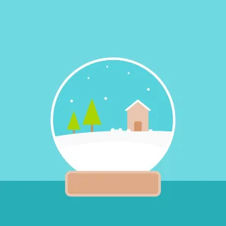 Snow Beautiful wallpaper Decoration Stickdatei