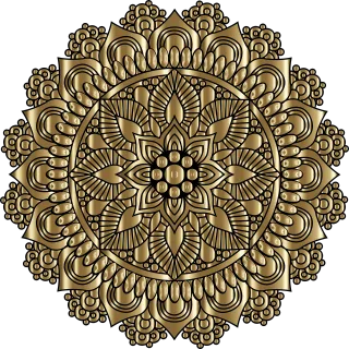 Mandala Flourish Floral Stickdatei – Blumen