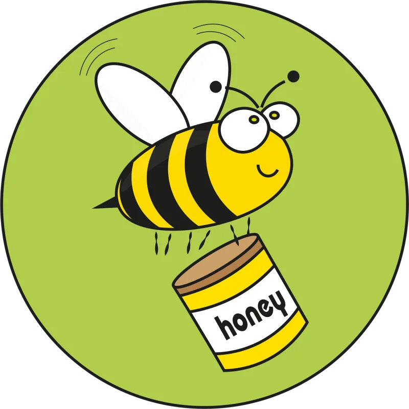 Honey Bee Insect Stickdatei – Tiere