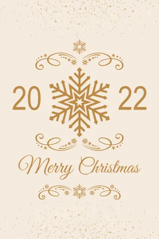 Merry christmas Christmas 2022 Stickdatei